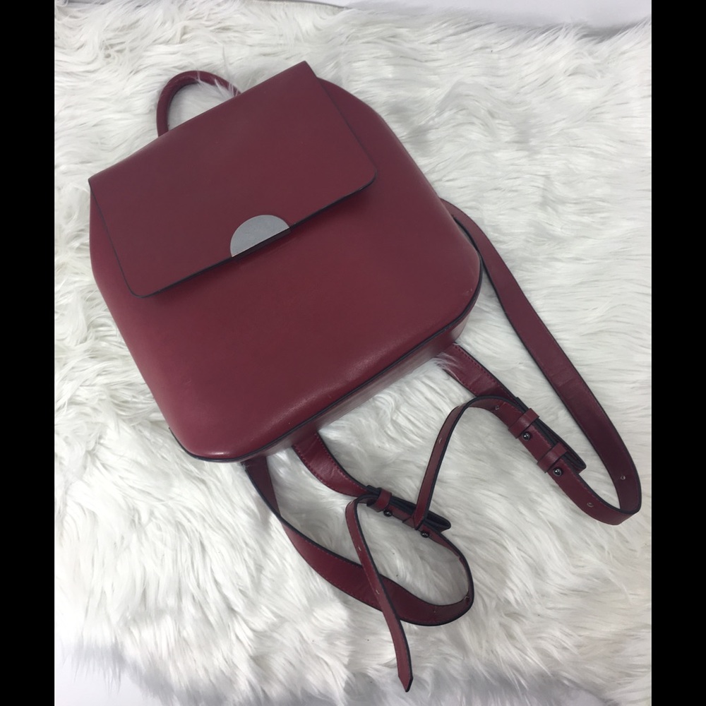Zara Red Backpack